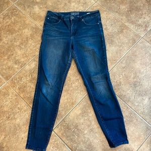 High rise jeans